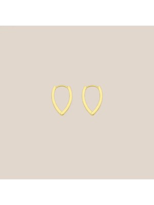 Altıntaş Minimal Damla Altın Küpe