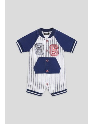 GB Baby Bg Store Erkek Bebek Çizgili Tulum Takımı