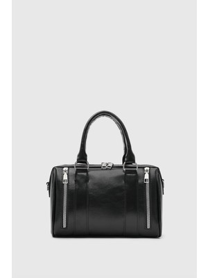 Shule Bags Dolce City El ve Çapraz Çanta Siyah