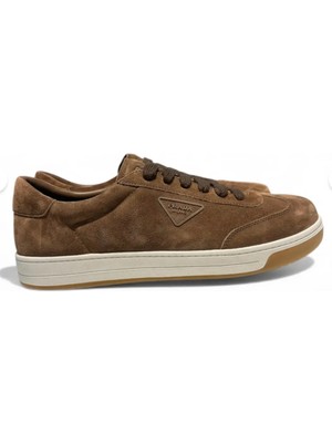 Prada Sport Süet Kabartma Logolu Sneaker