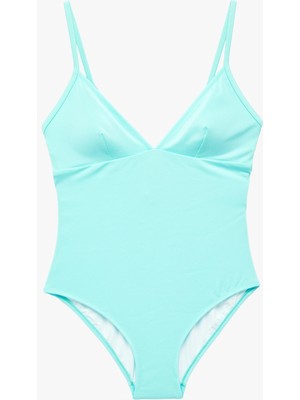 Koton V Yaka Ince Askılı Mayo