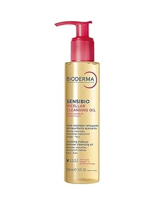 SHC4200 Sensibio Micellar Cleansing Oil Tüm Ciltler Yüz Göz Makyajı Çift Aşamalı Temizleme Yağı