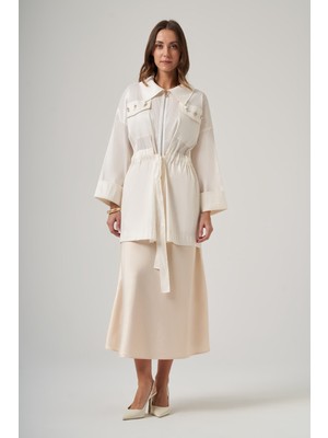 Nuss 6040 Çift Cep Bağcıklı Kap