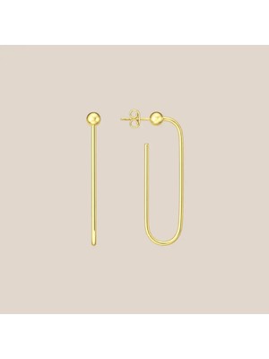 Altıntaş Ataş Tasarım Altın Küpe