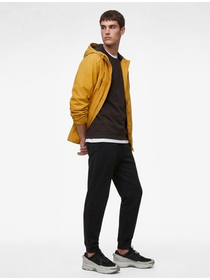 Koton Rahat Kesim Cepli Pamuklu Beli Lastikli Jogger Spor Eşofman Altı