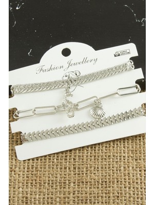 SiHako 3 Adet Deniz Atı Zincir Bileklik