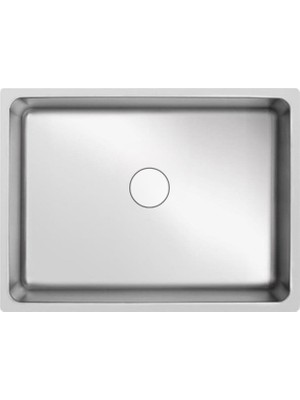 Livinox 40X50 Düz Taşmalı 0,80 mm Paslanmaz Çelik Mutfak Eviyesi