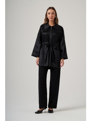 Nuss 6040 Çift Cep Bağcıklı Kap