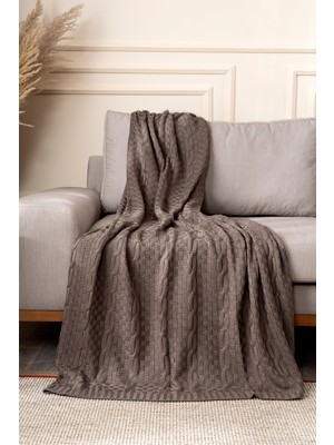 Koza Home Mendi Vizon Akrilik Throw Tv Battaniyesi 130X170 2538