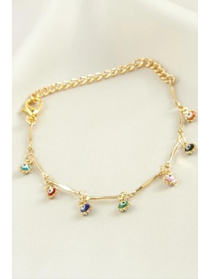 SiHako Nazar Boncuk Mineli Bileklik