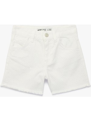 Koton Pamuklu Cepli Loose Fit Denim Şort