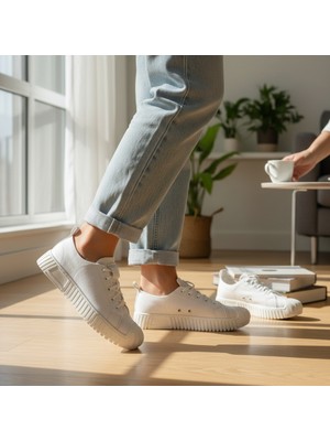 Stoxstore Gün Boyu Konfor Sunan Kadın Sneaker