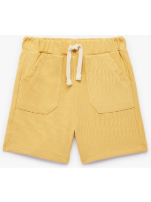 Koton Pamuklu Beli Bağcıklı Cep Detaylı Şort