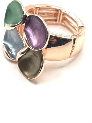 Nish&Chic Tasarım Esnek Yüzük 12