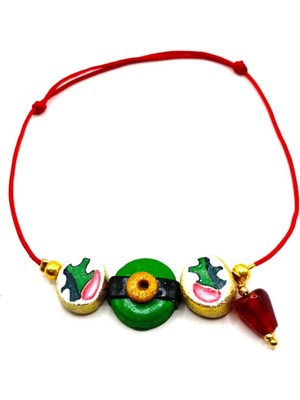 Nish&Chic Millefiori Ince Yılbaşı Bileklik