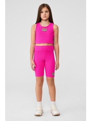 Tyess Bg Store Kız Çocuk Neon Pembe Büstiyer