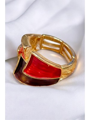 Nish&Chic Tasarım Esnek Yüzük 16