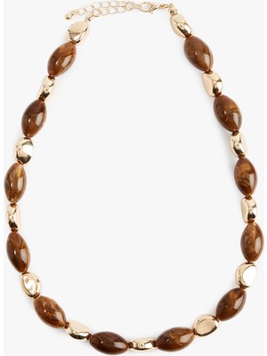 Koton Boncuklu Kolye