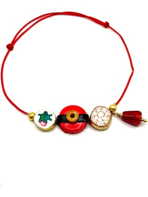 Nish&Chic Millefiori Ince Yılbaşı Bileklik