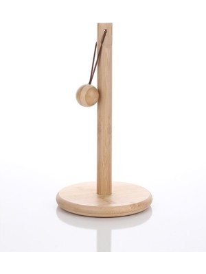 Mien %100 Doğal Bambu Kağıt Havluluk - Modern Tasarım Top Sarkaçlı Tezgah Üstü Düzenleyici