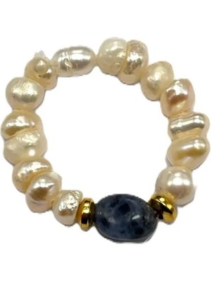 Nish&Chic Incili Esnek Yüzük