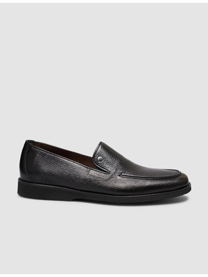 Cabani Hakiki Premium Dana Deri Erkek Loafer Ayakkabı