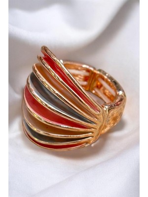 Nish&Chic Tasarım Esnek Yüzük 17