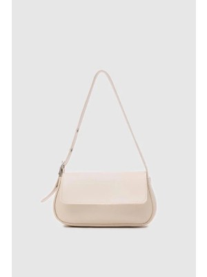 Shule Bags Mirage Baget Çanta  Krem
