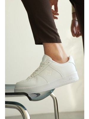 Zerenyus ZRK-N09 Premium Beyaz Günlük Erkek Sneakers