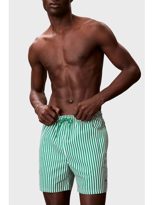 Calvin Klein Çizgili Bağlamalı Mayo Short LV00N610454ZF Erkek Mayo Short LV00N61045 4zf