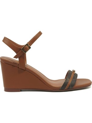 Nine West Naema 6fx Kahverengi Kadın Comfort Sandalet