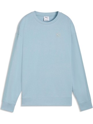 Puma Erkek Mavi Puma Ess Elevated Comfort Crew Tr Mavi Erkek Sweatshirt