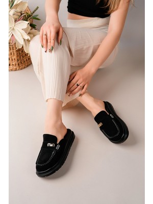 Bahrina Kadın Loafer Tokalı Terlik