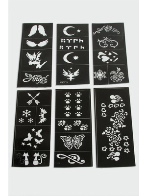 Aesco Hint Kınası Şablonları