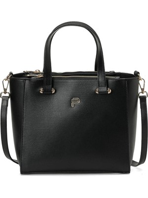 Polaris Blk Bsc Omz 6fx Siyah Kadın Kol Çantası