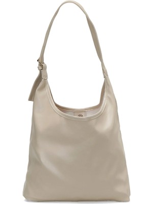 Butigo Clt Stıl Promo Omz 6fx Vizon Kadın Omuz Çantası