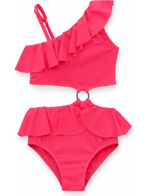 Beniizle Halka Detaylı Kız Çocuk Mayo