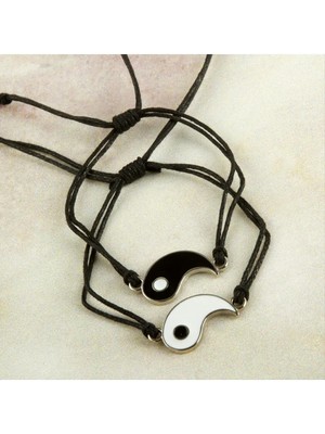 Aesco Yin Yang Şanslı Bileklik