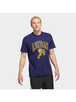 Adidas Colgıate Lacivert Erkek T-Shirt KE7768