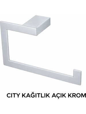 Onno Cıty Kağıtlık Açık Krom