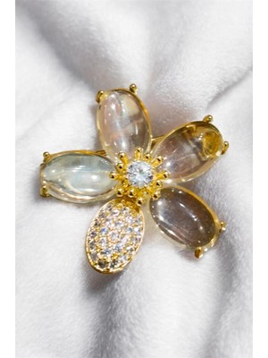 Nish&Chic Aytaşı Manolya Broş