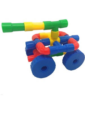 Aesco Mey Ithalat® Tekerlekli Boru  72 Parça