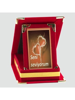 Aesco Seni Çok Seviyorum Plaketi