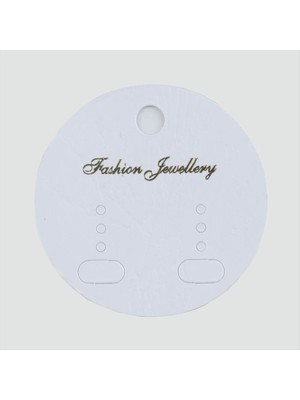 Aesco 3 Çift Yuvarlak Küpe Kartı