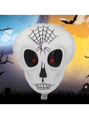 Aesco Mey Ithalat® Örümcek Ağ Desenli Iskelet Folyo Balon