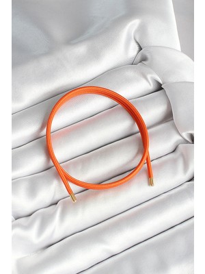 Aesco Mey Ithalat® Mıknatıslı Turuncu Renk Sarmal Kadın Bileklik