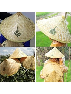 Aesco Mey Ithalat® Naturel Renk Cambodia Kamboçyalı Vietnam Şapkası Pvc Hasır