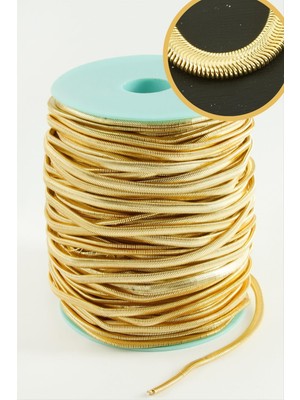 Aesco 5 mm Sarı Renkli Italyan Zinciri 50 Metre