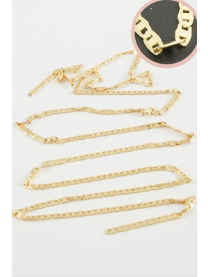 Aesco 6 mm Oval Zincir 1 Metre