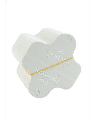 Aesco Çelik Yazılı Kolye Kartı 200 Adet